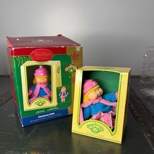 Carlton Cards Cabbage Patch Kids Christmas Holly 2006 Ornament #138 Dated NIB